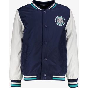 Unsigned jongens baseball jas blauw - Maat 158