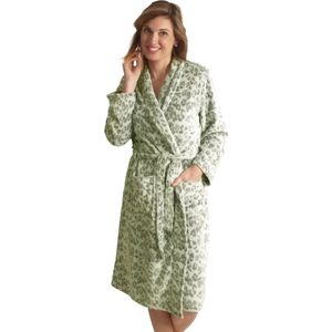 Cocodream dames badjas fleece - Panter
