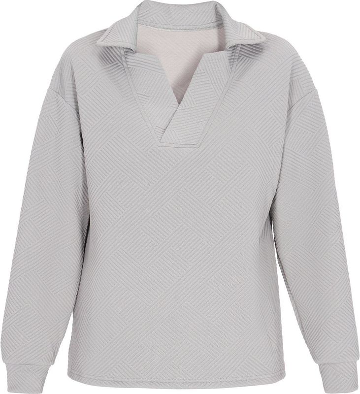 myMo - Blouse - Losse Pasvorm - V-hals - Lange Mouwen