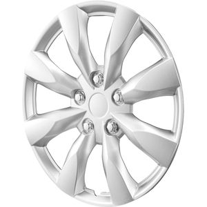 Wieldoppen, 16” Diameter, Krasbestendig ABS- en PC-Materiaal, Drukknop en Ventielopening, Hoge Stijfheid, Geschikt voor alle Weersomstandigheden