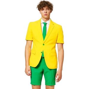 OppoSuits Green and Gold - Mannen Zomer Kostuum - Gekleurd - Feest - Maat 62