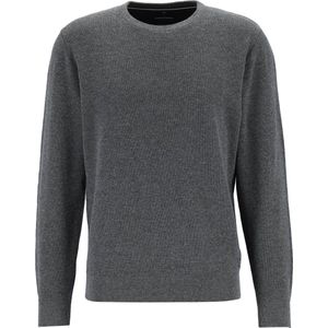 CASA MODA - Comfort Fit - Trui - Grijs Melange