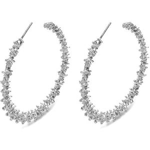 Lumici® | Open Glamour Earrings - Open Glamour Oorbellen - Ringen - Zomer - Geschenk - Zilver - Cadeau Voor Vrouwen - Moederdag Cadeau - Valentijn - Liefde - Verrassing - Goud & Zilver