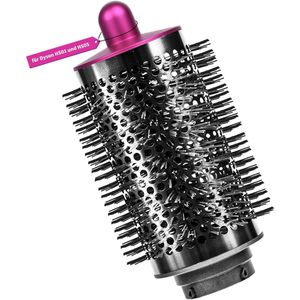 MKSS® Luxe Ronde Volumeborstel Opzetstuk - Multistyler - Haarstyler föhn - Diffuser voor Krullen - Zwart