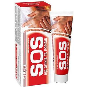 Natuurlijke Crème-balsem - SOS - voor zon brandwonden en wonden - operatie littekens - 75ml