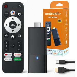 Android TV Stick - Chromecast - Mediaspeler - 4K Streamer