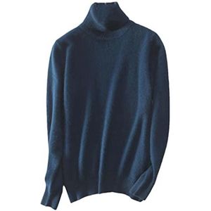 Dames Trui met Hoge Hals van Warm Minky Kasjmier voor Herfst