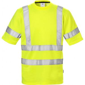 Fristads Hi Vis T-Shirt Klasse 3 7024 Thv - Hi-Vis geel