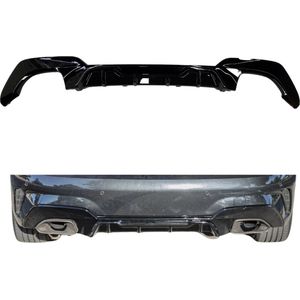 BMW 3 Serie G20 (2018-2023) M-Style Diffuser Glans Zwart Dubbel