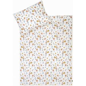 Julius Zöllner - Crazy Flowers - Kinderbeddengoed - 100x135 cm + 40x60 cm - Biologische Katoen