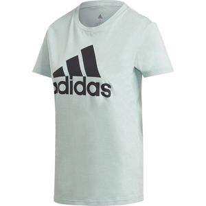 adidas Badge of Sport Shirt Dames - Groen - maat XS