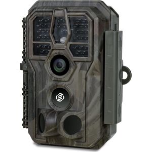 Equivera Wildcamera voor Buiten - Wildcamera - Met Nachtzicht - Wildlife Camera - Bewegingsdetector - Hoge Kwaliteit Beeld