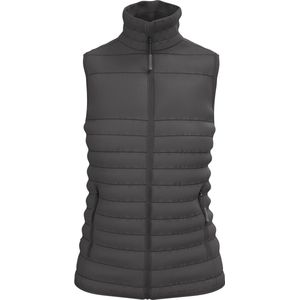 iDeal Basic Brand Gewatteerde dames bodywarmer IB6173 - Dark Grey - XXL