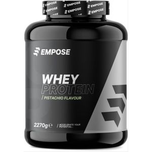 Empose Nutrition Whey Protein - Eiwit Poeder - Eiwitshakes - Pistachio - 2270 gram