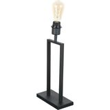 Tafellamp Stangs-s1-lichtss-snaturel / zwarts-sE27s-smodern / industrieel designs-swoonkamer / slaapkamers-sØ 20 cm