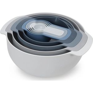 Joseph Joseph Editions Sky Nest 9 Plus Keukenhulpen - Polypropyleen - Set van 9 Stuks - Oceaan