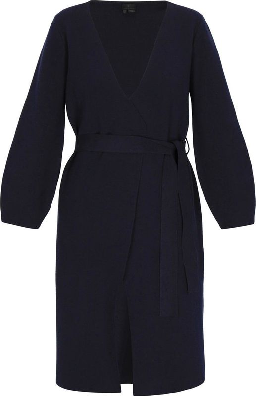 DreiMaster - Classic Collection - Vest - Lange Gebreide - Effen Patroon