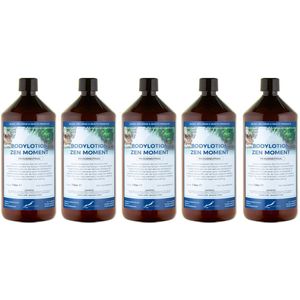 Bodylotion Zen Moment 1 Liter - set van 5 stuks - Voordeelverpakking