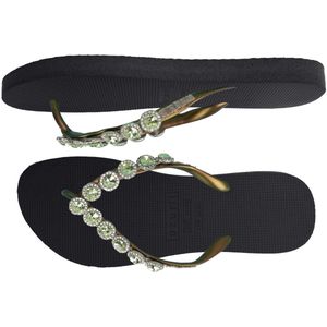 Uzurii Beatrix Slippers - Dames - Zwart - Maat 41/42