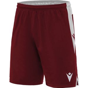 Macron Tempel Short Heren - Bordeaux / Wit | Maat: M