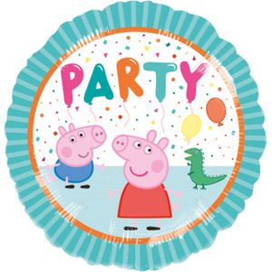 Amscan - Peppa Pig - Folie ballon - Helium Ballon - 43 Cm - Leeg - 1 Stuks