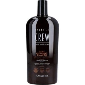 American Crew Daily Shampoo Mannen Shampoo 1000ml -  vrouwen - Voor Vet haar