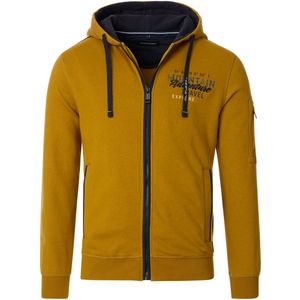 Casa Moda Vest Met Capuchon Geel Explore Collection - M