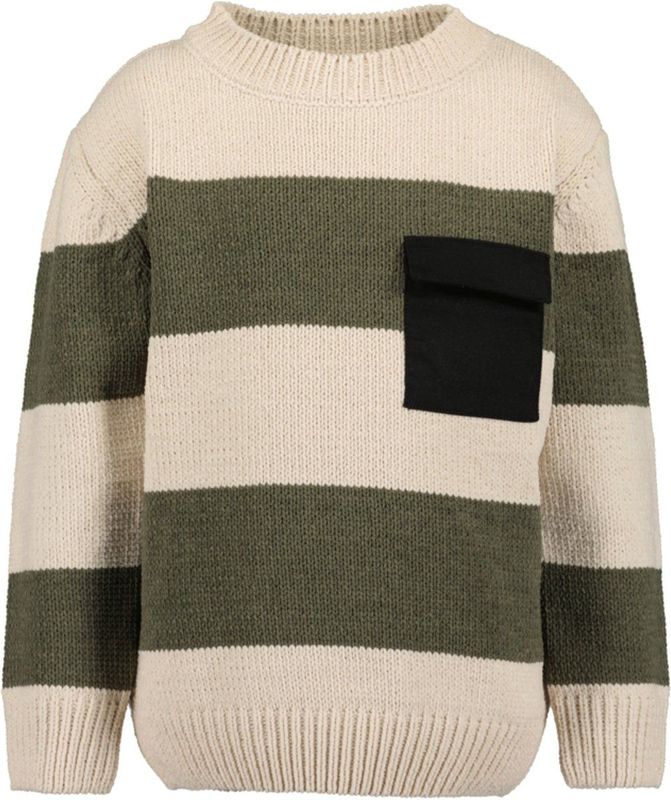 Blue Seven - Gebreide Trui - Riet - 100% Polyester - Regular Fit