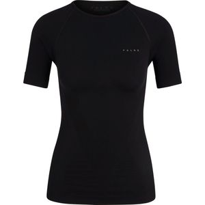 FALKE Warm Shortsleeved Shirt warmend anti zweet thermisch ondergoed thermokleding dames zwart - Maat S