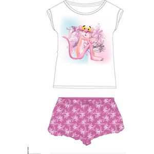 Pink Panther kinder shortama, roze / paars, maat 152
