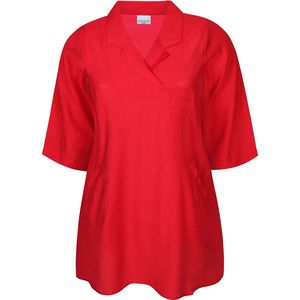 Zhenzi Orra 935-Tunic 3/4 Tango Red maat XS=40