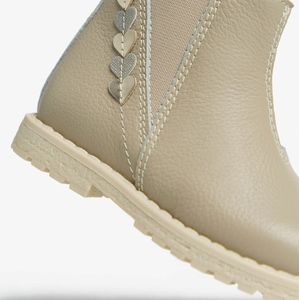 NeroGiardini  Cairo T.Brill Platino 6074 T.Microglitter Plati Tr  Laarzen  kind Beige