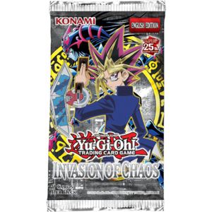 Yu-Gi-Oh booster -Invasion of Chaos 25th anniversary Sleeved Booster - Yu-Gi-Oh! TCG