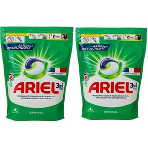Ariel 3in1 Pods Original 2 x 45 stuks (922,5 g)