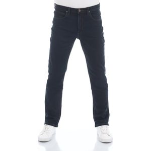 Lee Heren Jeans Broeken BROOKLYN STRAIGHT regular/straight Fit Blauw 34W / 30L Volwassenen