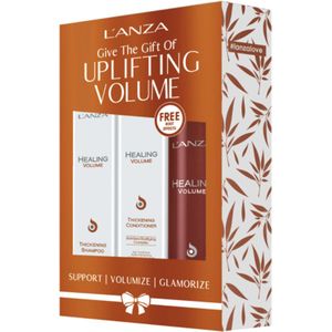 L'anza Healing Volume - Trio Set (Shampoo 300ml, Conditioner 250ml & Root Effects 200ml)