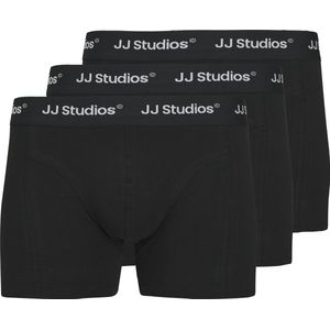 JACK&JONES - JACSOHO SOLID TRUNKS 3 PACK PLS NOOS - Zwart - Onderbroeken