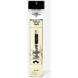 Ascent Green Refill + Spray – 25% Parfumolie – Houtachtige Extrait – Langhoudend – Navulbaar – Stilte die indruk maakt - Unisex Parfum 20ml