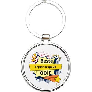 Akyol - de beste ergotherapeut ooit Sleutelhanger - Psycholoog - de beste ergotherapeut - ergotherapeut - therapeut - ergotherapie - therapie - psychiater - psycholoog - therapie - therapeut - hulpbieder - psychologe - 4 x 7,5 CM