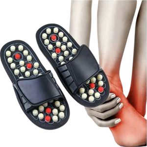 Massage Slippers - Reflexologie massage slippers - Voetmassage Apparaat - Maat 40 t/m 41 Plantar Fasciitis Massager - Acupressuur Massager