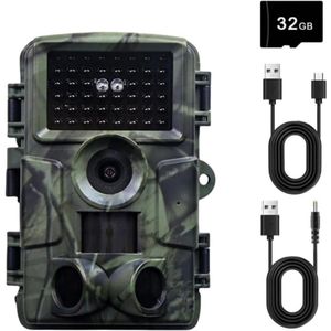 CRLYN® Wildcamera met Nachtzicht - Buitencamera voor Buiten - Waterdicht - Wifi - 4K - Groen