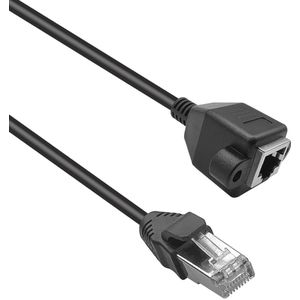 RJ45 Male to Female Ethernet Adapter - 0.5m Netwerkkabel