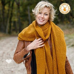 De Reuver Knitted Fashion SHAWL 100% NEDERLANDS (591)