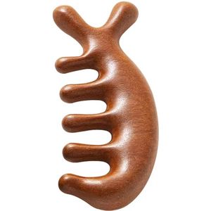 Houten Hoofdmassagekam - Kam voor Hoofdmassage & Rugmassage - Ontspanning - Model 2