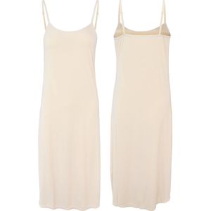 Onderjurk - Beige - Maat S/M - Lang (Lengte 112CM)