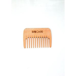 KOSTKAMM - Extra Brede Haarkam - Hout - 10 cm