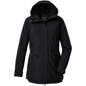 killtec - KOW 19 WMN PRK - Functionele Parka - Zwart Blauw - Dames