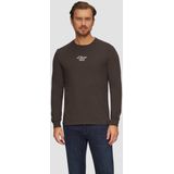 Shirt - Jersey - Lange Mouw - Normale Pasvorm - Ronde Hals - Logoprint