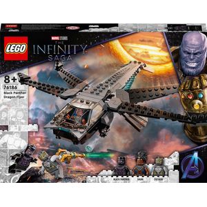 LEGO Marvel Avengers Black Panther Dragon Flyer - 76186