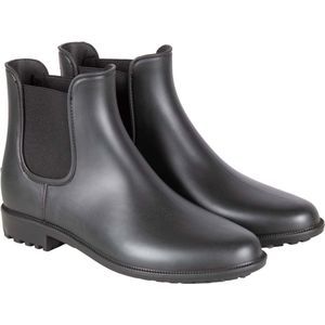 Mondoni Brighton Rubber Jodhpur - Paardrijlaarzen - Maat: 40 - Zwart - Rubber